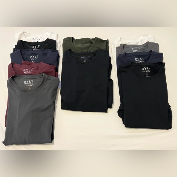 NWOT BYLT Basic LUX Tee Shirts Bundle Size M - Picture 7 of 7